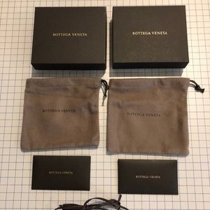 AUTHENTIC BOTTEGA VENETA GIFT BOXES AND POUCHES